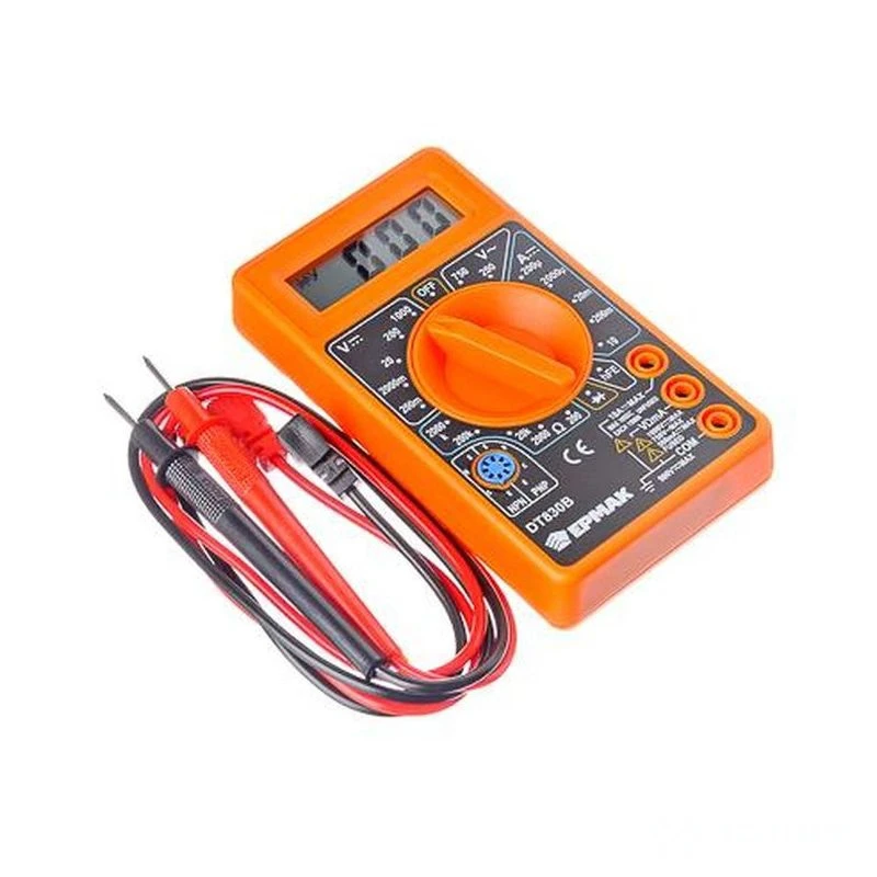 Мультиметр мини цифровой DT-830В ЕРМАК 660-003 (1/100)