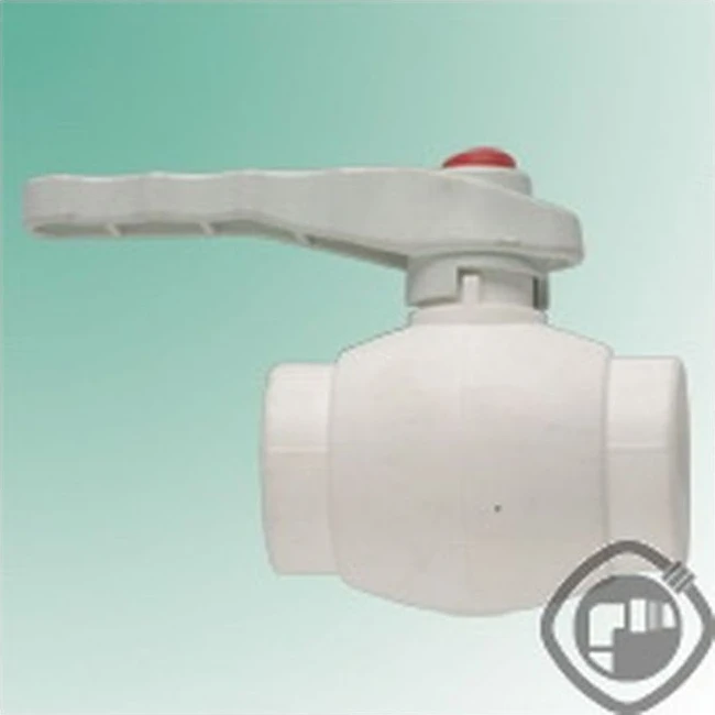 Кран шаровый 1v 20 ТВ белый 030060101 (10/60)