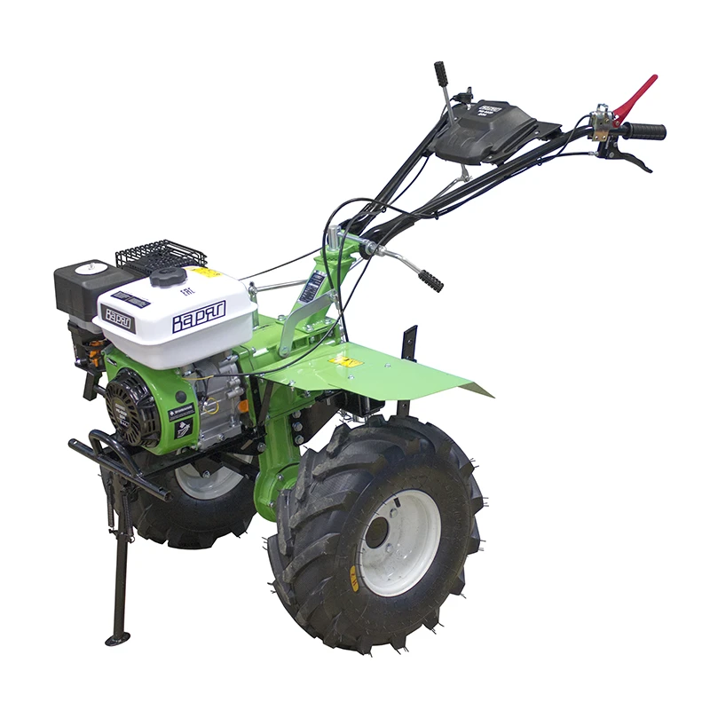 Мотоблок бензиновый ВАРЯГ МБ-803 Р ДОН 8,0л.с.,фрезы24мм,ВОМ ,чугунный редуктор(без колес) 3+1(коробка передач)Руль набирается отдельно(1/1)