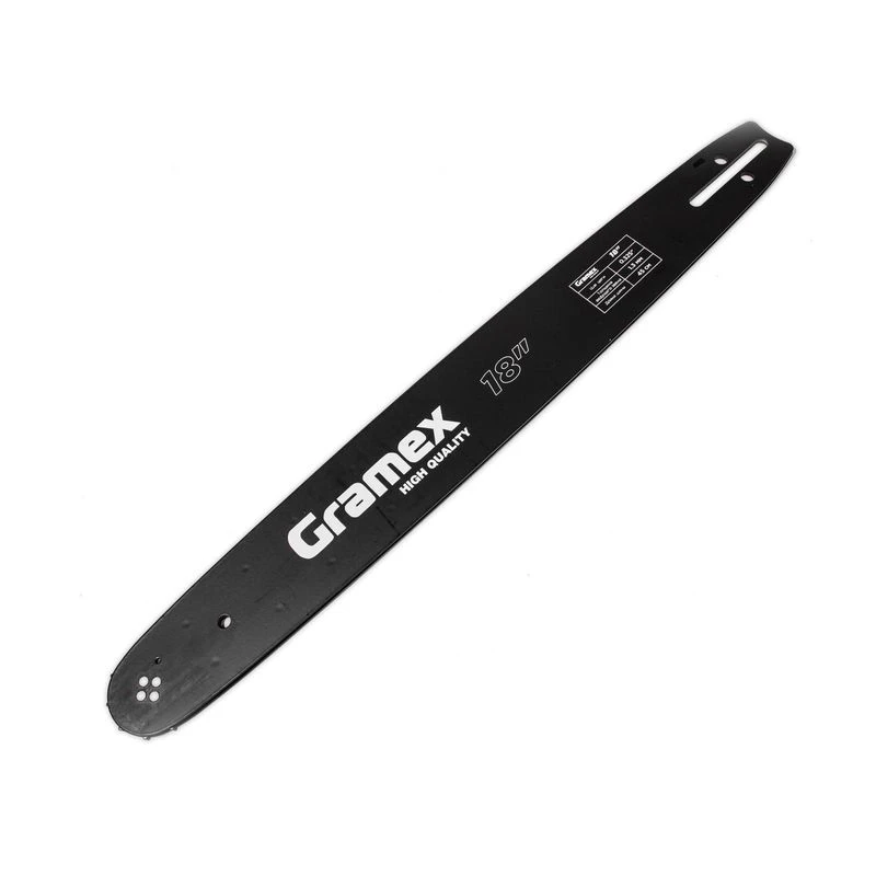 Шина  для цепи Gramex 18", шаг цепи 0,325 72 звена (1/20)