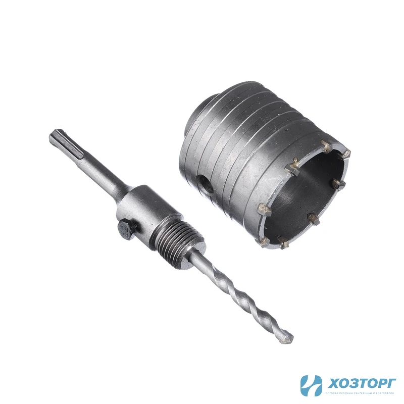 Коронка буровая  68мм, SDS plus, в сборе ЕРМАК 654-002 (1/24)