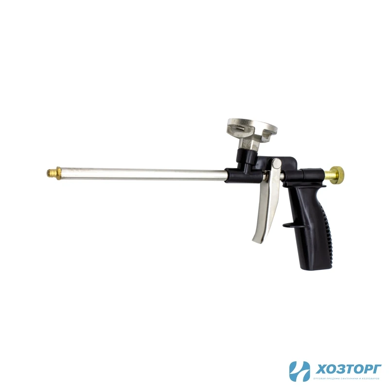 Пистолет для монтажной пены ВАРЯГ ПРОФИ пластик П-009 (1/40)