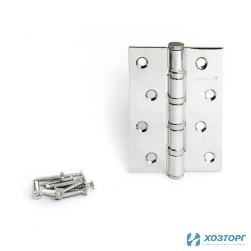 Петля Apecs 100*70-B4-Steel-CR Хром (цена за одну штуку) 00013730 (2/100)