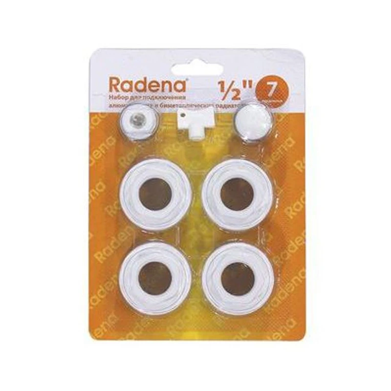 Набор для подключения RADENA  3/4 7 предм. (перех.1*3/4лев,,кр.Маевск,)011090102 (1/40)