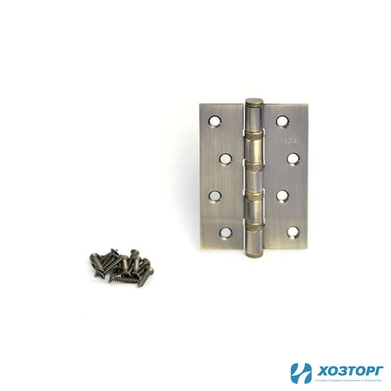 Петля Apecs 100*70-B4-Steel-AB Бронза (цена за одну штуку) 00013725 (2/100)