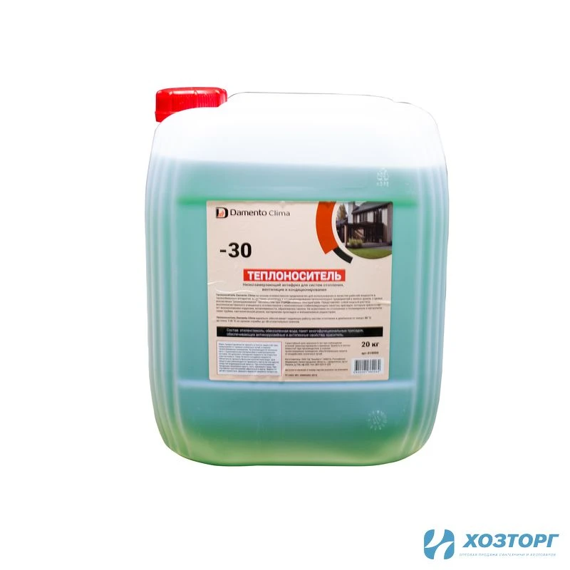Теплоноситель на основе этиленгликоля Damento Clima -30, 19 кг/18 л (1/45)