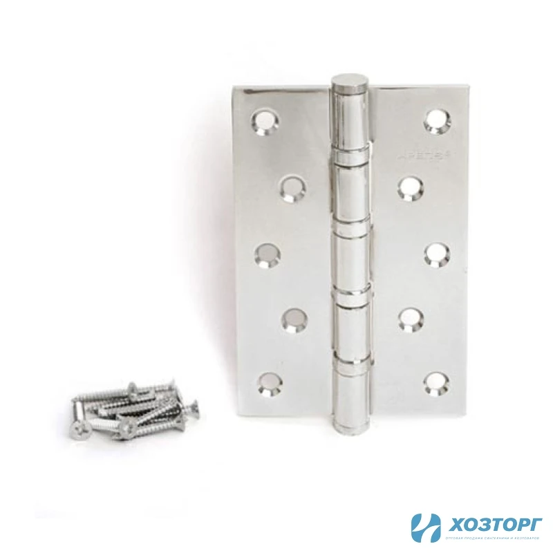 Петля Apecs 120*80-B4-Steel-CR Хром (цена за одну штуку) 00013736 (2/100)
