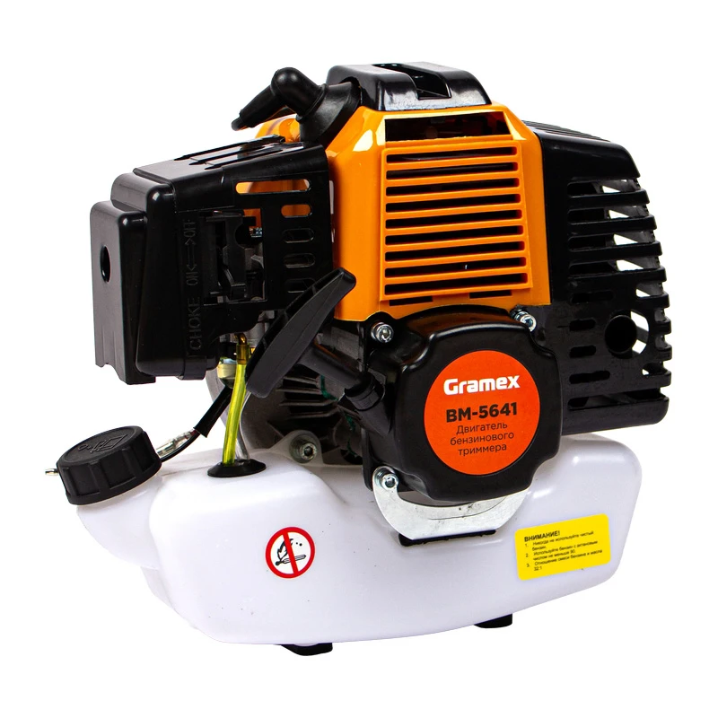 Двигатель бензиновый двухтактный Gramex BM -5641  (3 кВт/4,1лс,бак1,2 л) (1/80)