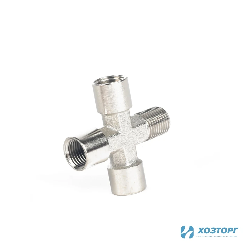 Переходник крестообразный Patriot 1259/2 (крест 1/4"MFFF) (1/1)