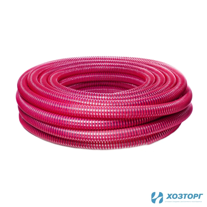 Шланг ПВХ спиральный, слабонапорный, морозостойкий ТИП 3, ⌀1  1/4" (⌀32мм, 30 МЕТРОВ) (1/16)