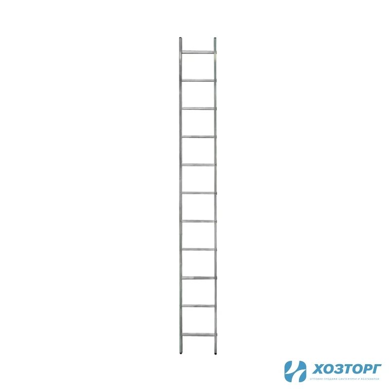 Лестница приставная односекционная 11 ступеней, СИЛАЧ 1*11, 3,13 м (1/5)