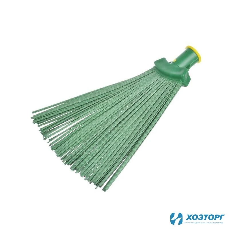 Метла садовая №2   "ВЕЕРНАЯ"   полипропилен, без черенка (1/35)