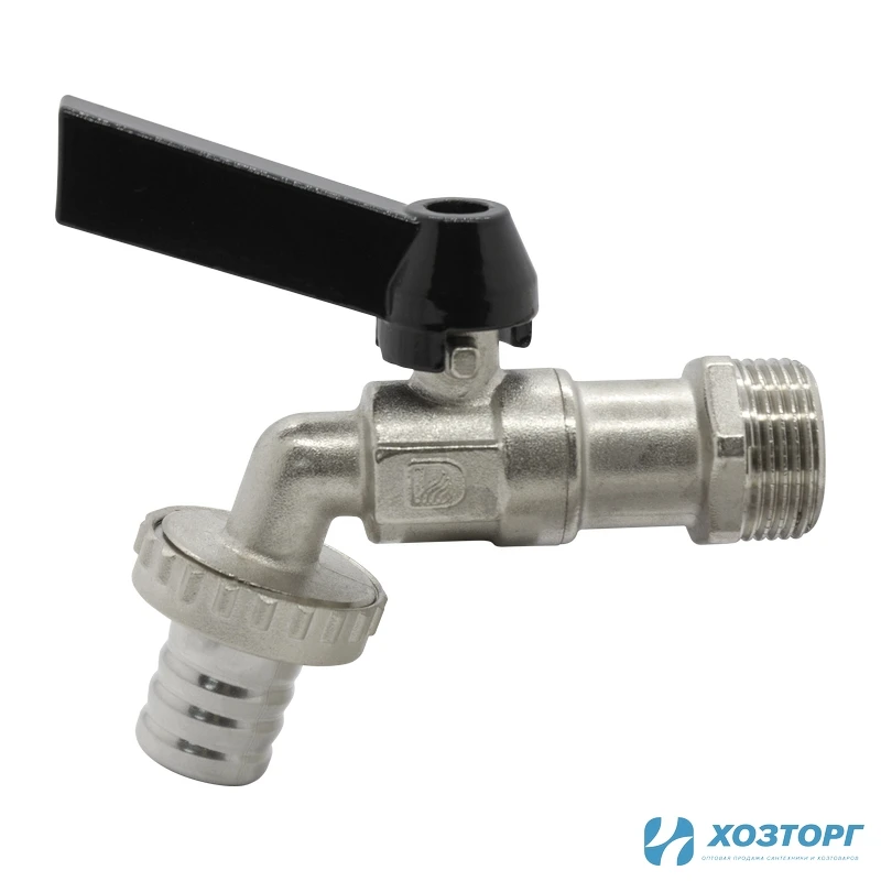 Кран шаровой с носиком 3/4"  Damento (8/80)