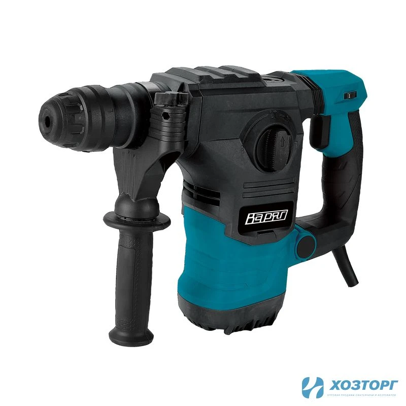 Перфоратор электрический  ВАРЯГ ПЭ-1800(1800Вт,260-820об/мин,1200-4100уд/м,7,0Дж,3реж,SDS+)кейс,буры (1/2)