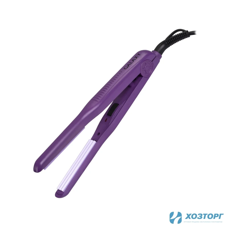 Щипцы для  волос 30Вт, температура нагрева 200С, фиолетовый/GALAXY GL 4500 (1/24)