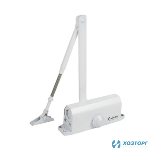 Доводчик дверной S-Locked DC-040 белый 121409 (1/10)