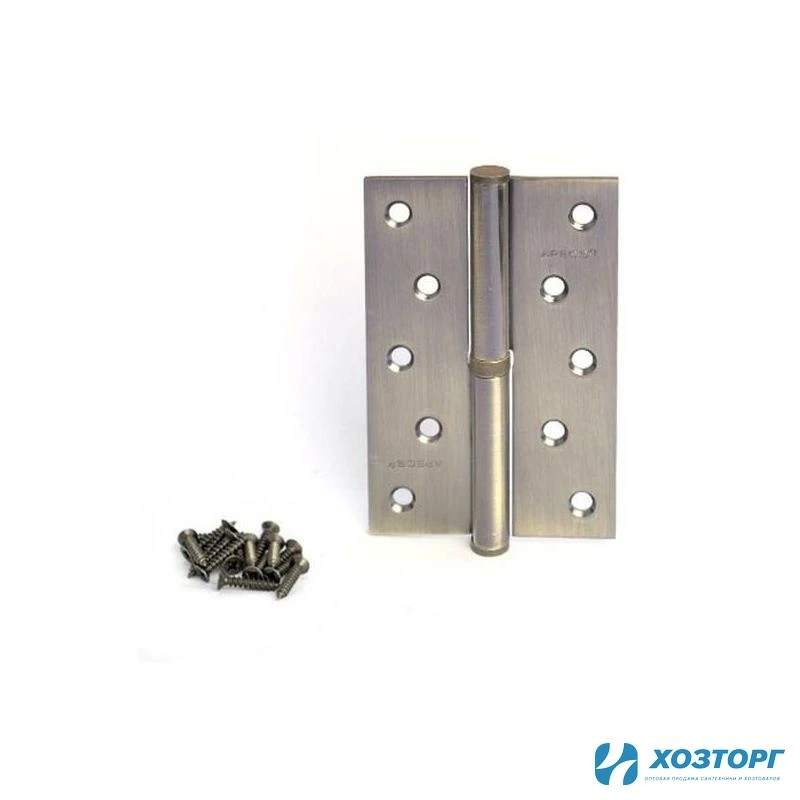 Петля разъемная Apecs 120*80-B-STEEL-AB-L Бронза (цена за одну штуку) 00013696 (10/100)