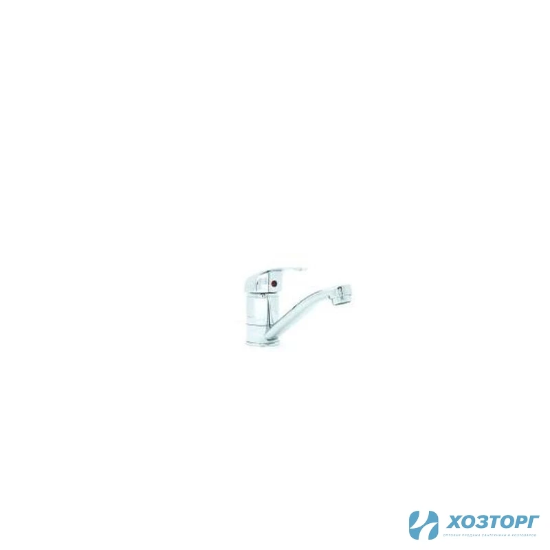 Смеситель д/к DORON D4502-2 шаровый, хром, излив 150мм, п/г (2/20)