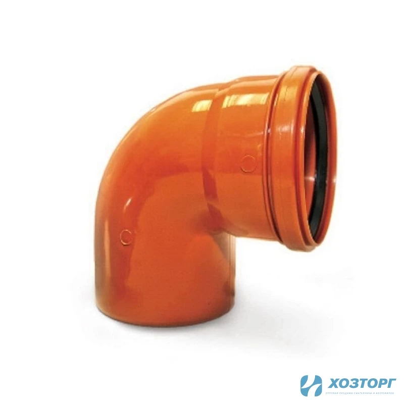 Отвод канализационный наружный 110х90° (1/40)