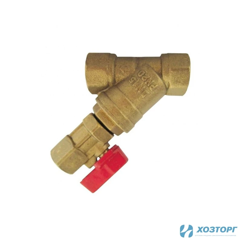 Фильтр грубой очистки  1" г/г с мини краном TIM BL-D7604  (1/18)