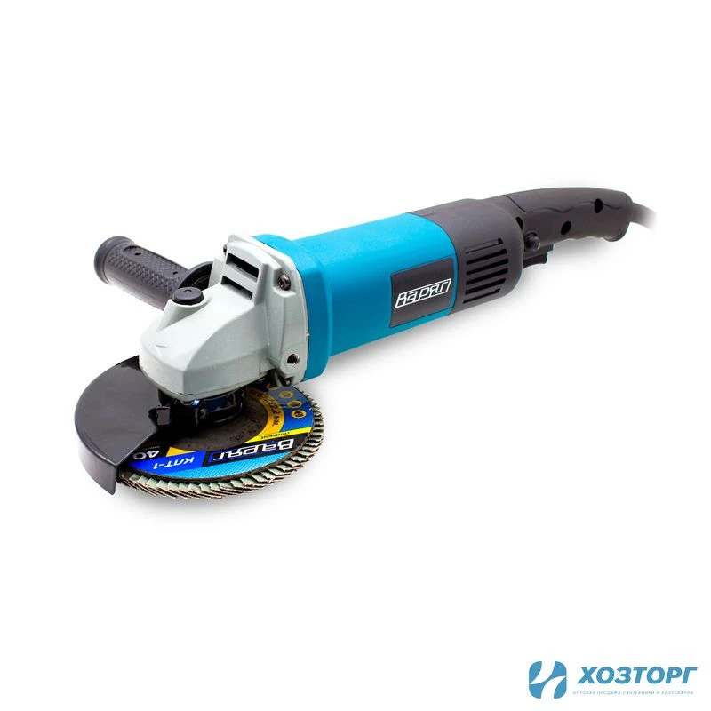 Угловая шлифовальная машина  ВАРЯГ МШУ-125/1100Л (1100Вт, 125мм, 10000об/мин) удлин. ручка (1/8)