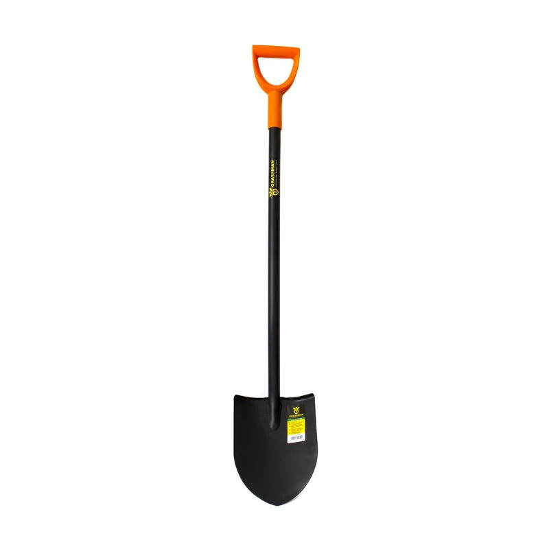 Лопата штыковая универсальная цельнометаллическая GRASSMAN G-115186 (1/12/240)