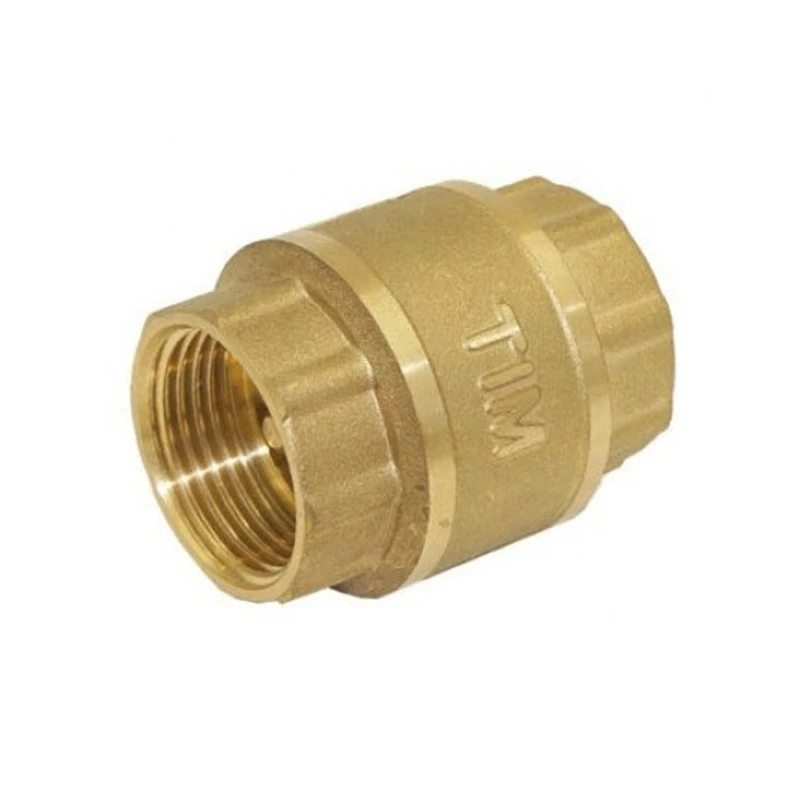 Обратный клапан латунь 3/4" с металлическим штоком TIM JH-1011std (12/80)