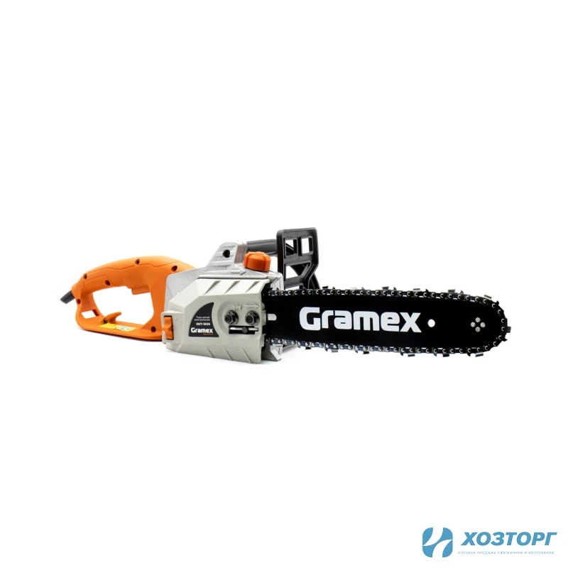 Пила цепная электрическая  Gramex HHT-1600 (1600Вт,600 м/мин,шина12"/30см,бак/масл130мл) (4/60)