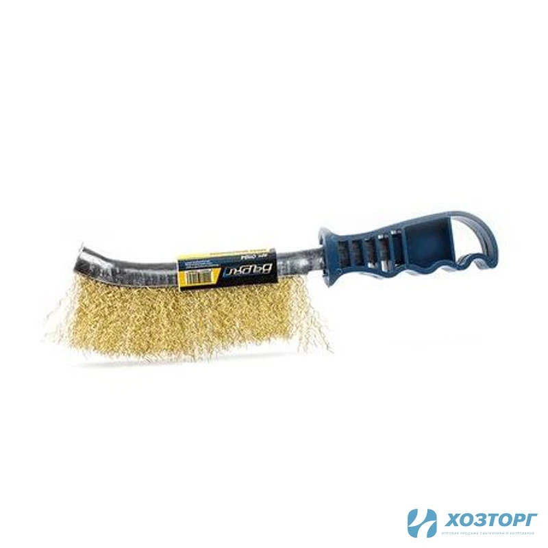 Щетка металлическая строительная ВАРЯГ 240 мм (12/120)