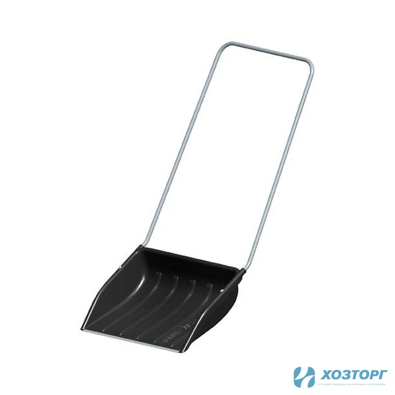 Скрепер д/снега пласт. 700*500 мм черный Барин Цикл Стандарт (1/1)