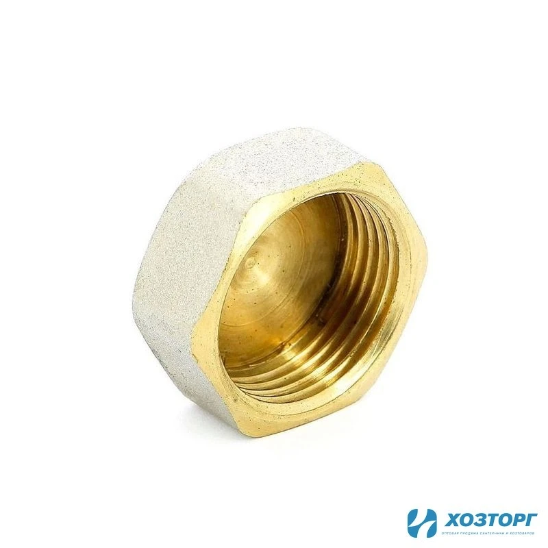 Заглушка 15 (1/2") внутренняя резьба TIM GM002 (10/500)