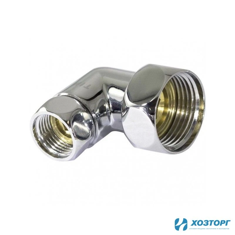 Американка угловая для полотенцесушителя 1"-3/4"(г/г) цена за пару 05470 (1/20)