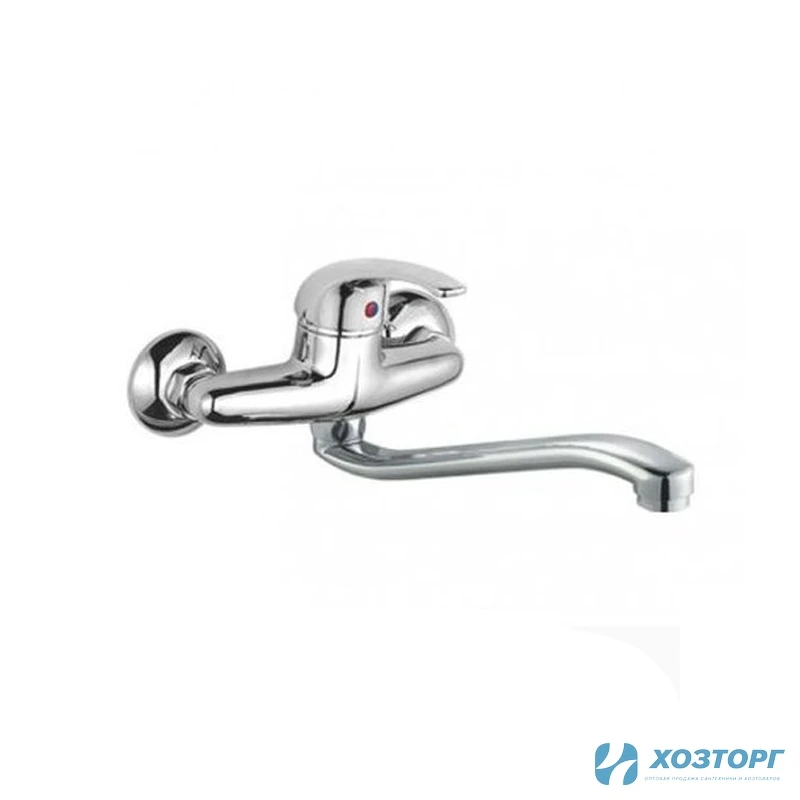 Смеситель кухня  CRON 4629 настен , D40 , нижний излив  00-00001843 (1/10)