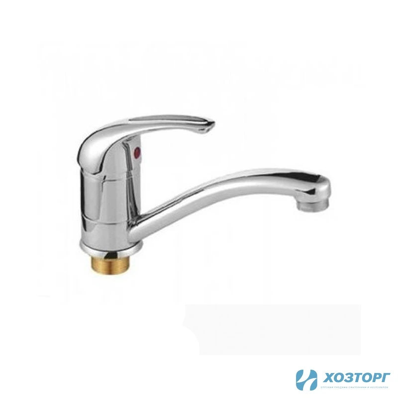 Смеситель кухня CRON 4529-2  D40 ,п/г ,нос 15 см 00-00001842 (1/10)