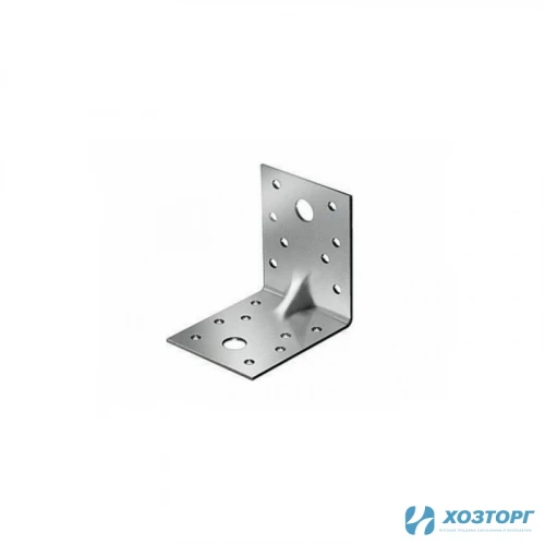 Уголок крепёжный 50х50х35х2,0 усиленный, оцинкованный KUU 50*35 (1/100)