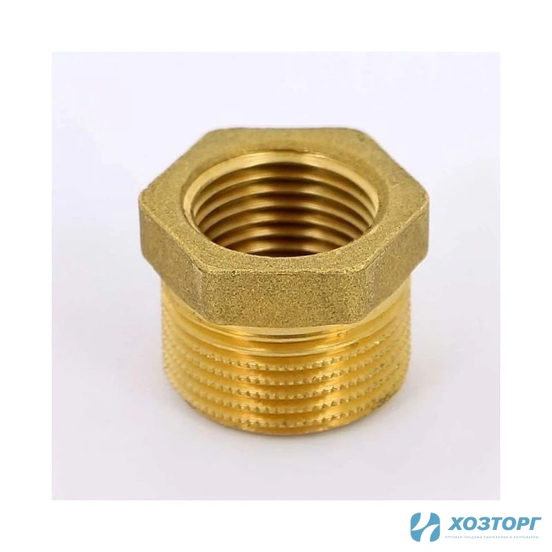 Футорка 8*15 (1/2"*1/4") внутренняя/наружная резьба TIM BX029 (10/400)