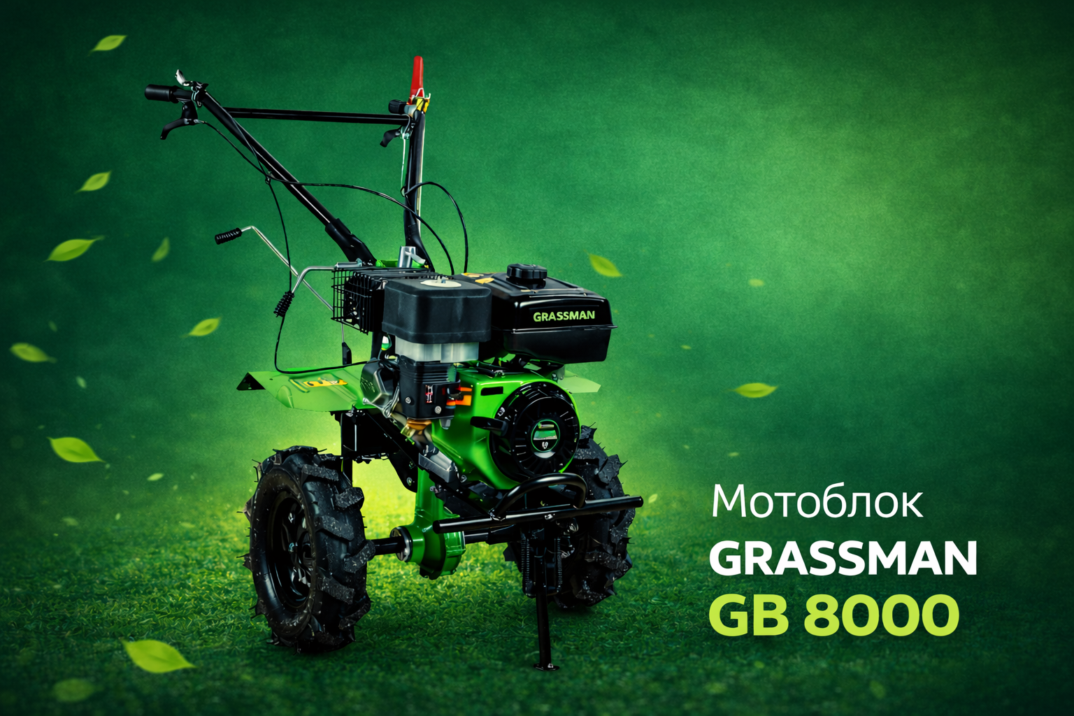 Мотоблок GRASSMAN GB 8000