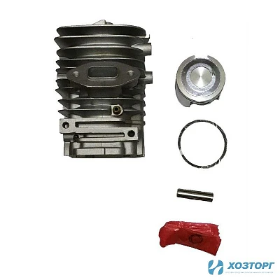 Цилиндро-поршневая 39мм хром в сборе с поддоном CS350