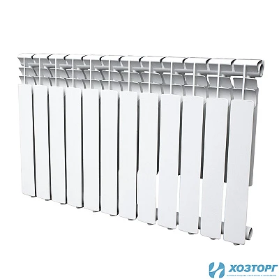 Радиатор алюминиевый  DAMENTO OPTIMA 500/80-12 секций (1/15)