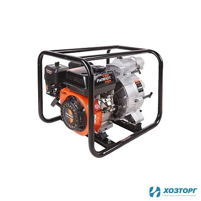 Мотопомпа PATRIOT МР 3065 SF ,производ65м³/ч/1100л/мин,нап30м,всас7м,4Т/руч.стар/АИ-92 (1/1)