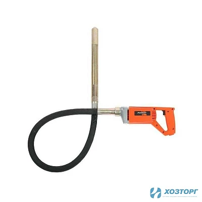 Вибратор PATRIOT CV100 для бетона глубинный, 1000Вт, с гибким валом и булавой (1/4)