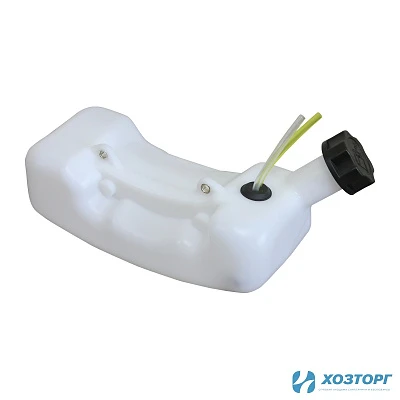 Бак топливный в сборе (крепление по центру, горловина боковая) б/триммера 43сс/52сс
