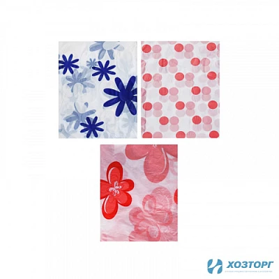 Шторка д/ванной 180х180 см, принт- легкость, VETTA 461-476 (1/200)