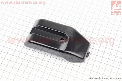 Крышка защитного кожуха цилиндра б/триммера 43сс/52сс