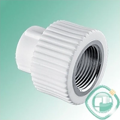 Муфта комбинированная вн.рез. 20х1/2" R-ТВ белая 030023402 (40/200)