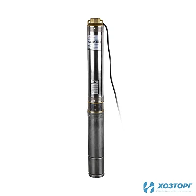 Центробежный скважинный насос  DAMENTO НСЦ- 550/3,5, 550Вт, ⌀91, напор 63м, подключение 1 1/4" (1/40)