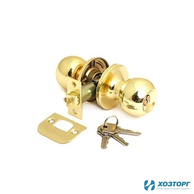 Защёлка-шарик Avers 6072-01-G Золото Ключ/Фиксатор 00017814 (1/24)