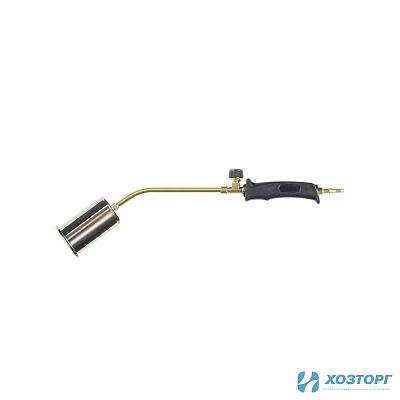 Горелка кровельная газовоздушная КОРУНД ГВ-500В (58кВт, д.60, пропан-бутан,  угол изгиба 150°) 5900 (1/20)