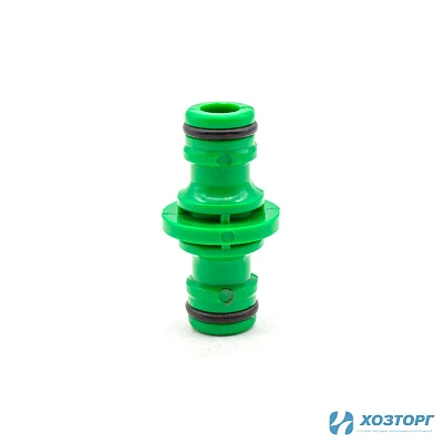 Соединитель штуцерный (двойник) 1/2"х1/2" ПОЛЕСАД 020 (10/1 000)