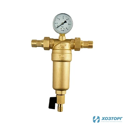 Фильтр самоочищающийся с манометром 3/4" TIM JH-2001 (1/10)